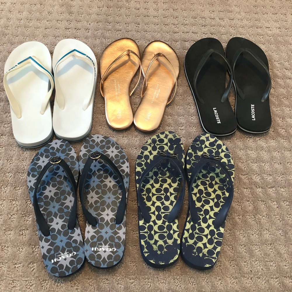 Fun flip flop fivesome